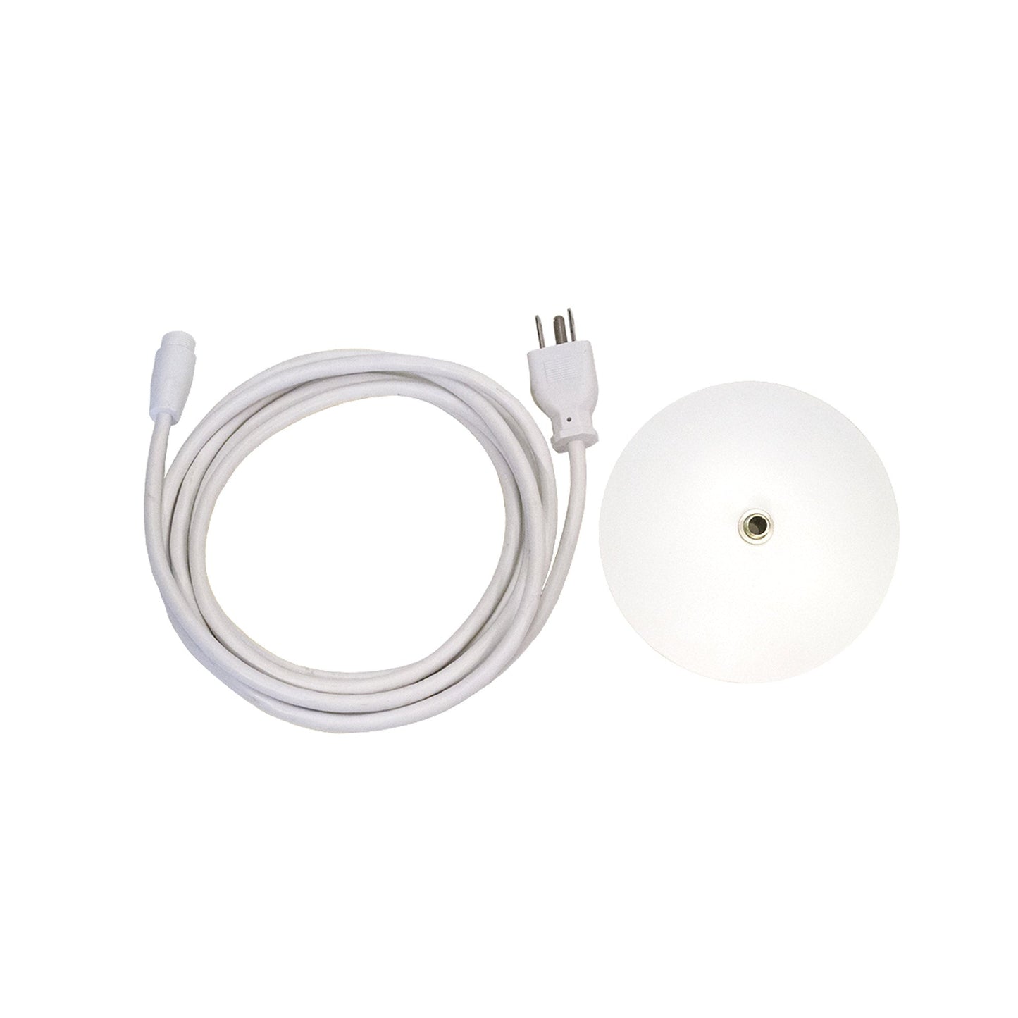 Swell Power Feed And Canopy in White.