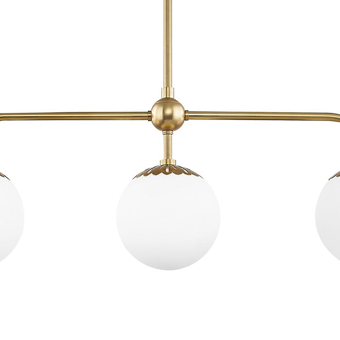 Paige Linear Suspension Light in Detail.