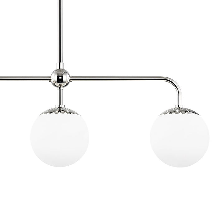 Paige Linear Suspension Light in Detail.