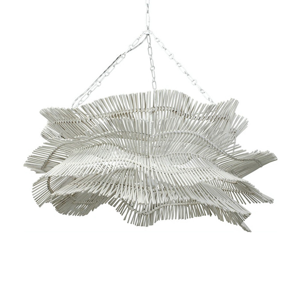 Miramar Chandelier in White.