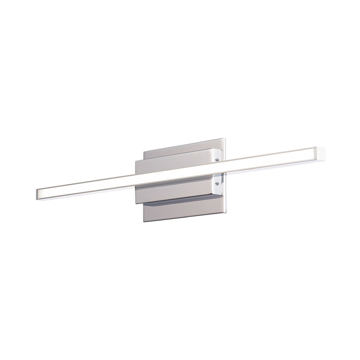 Parallax LED Bath Wall Light in Chrome (Large).