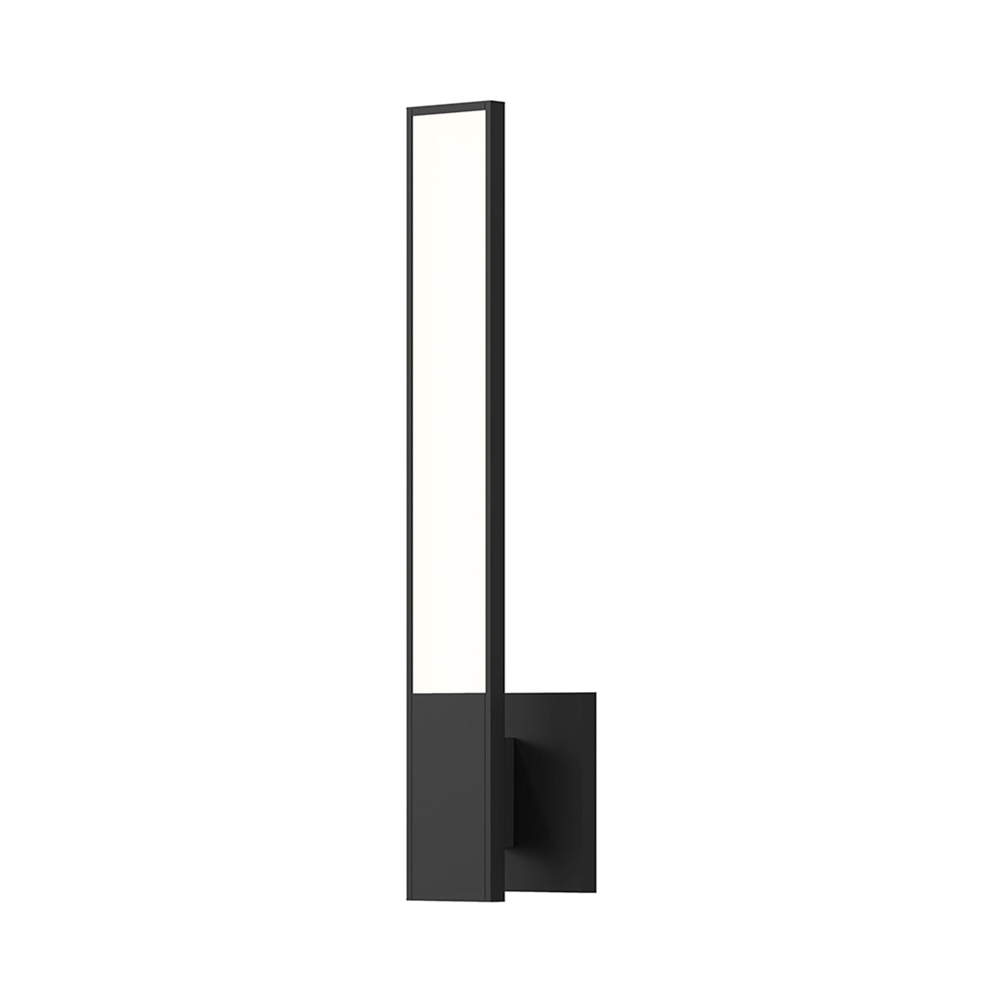 Planes™ LED Bath Wall Light in Satin Black.