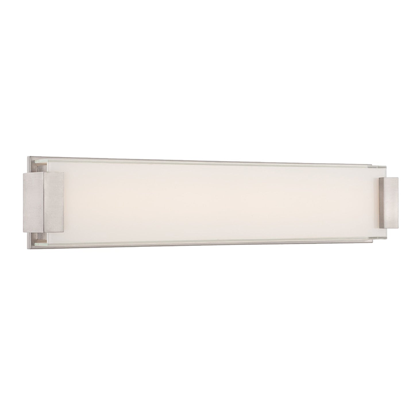 Polar LED Bathroom Vanity and Wall Light in (Medium).