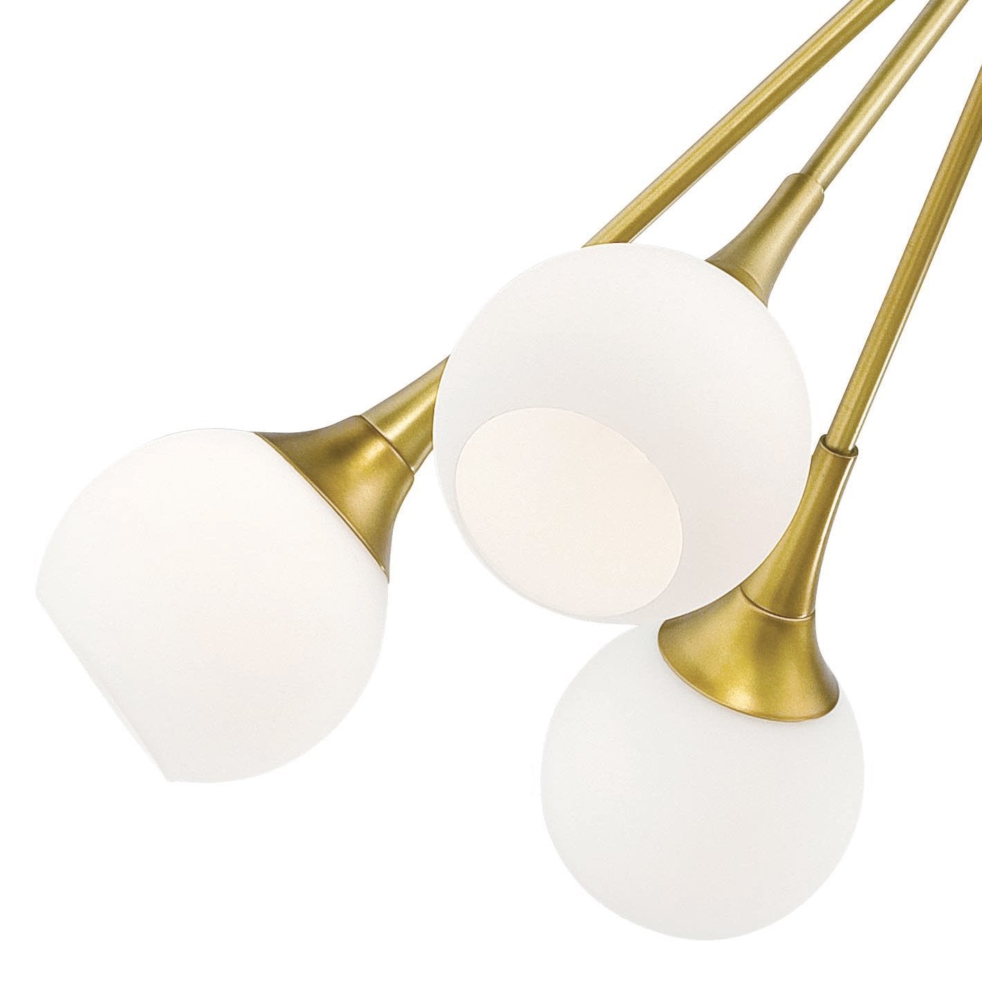 Pontil Chandelier in Detail.