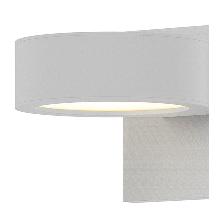 Reals Plate Cap Downlight Outdoor LED Wall Light in Detail.