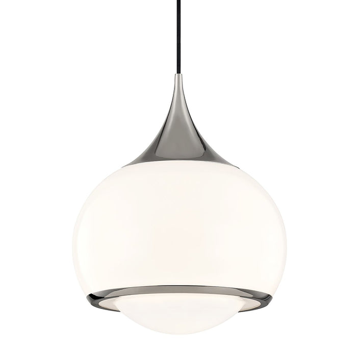 Reese Pendant Light in Polished Nickel (Large).