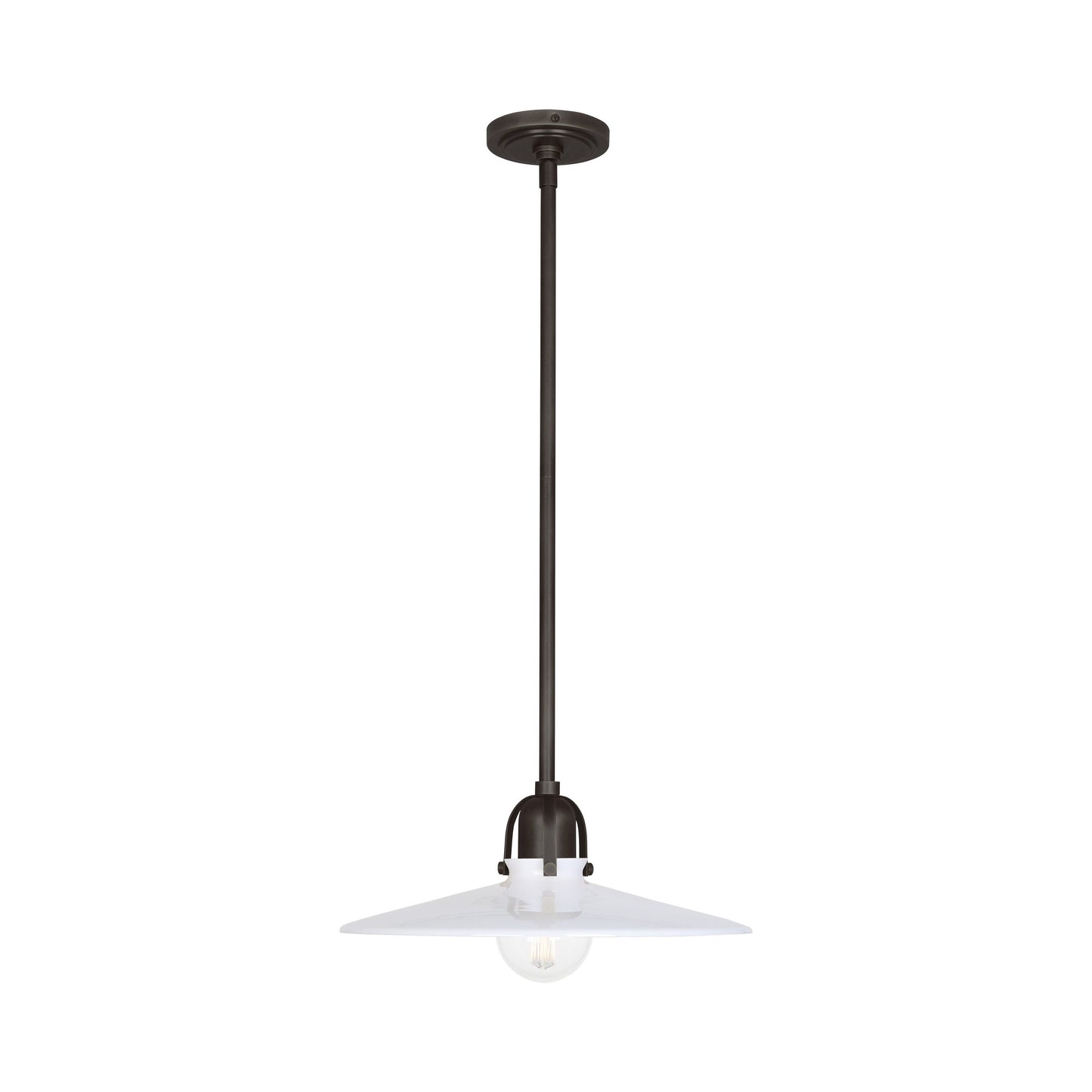 Arial Pendant Light in Deep Patina Bronze.