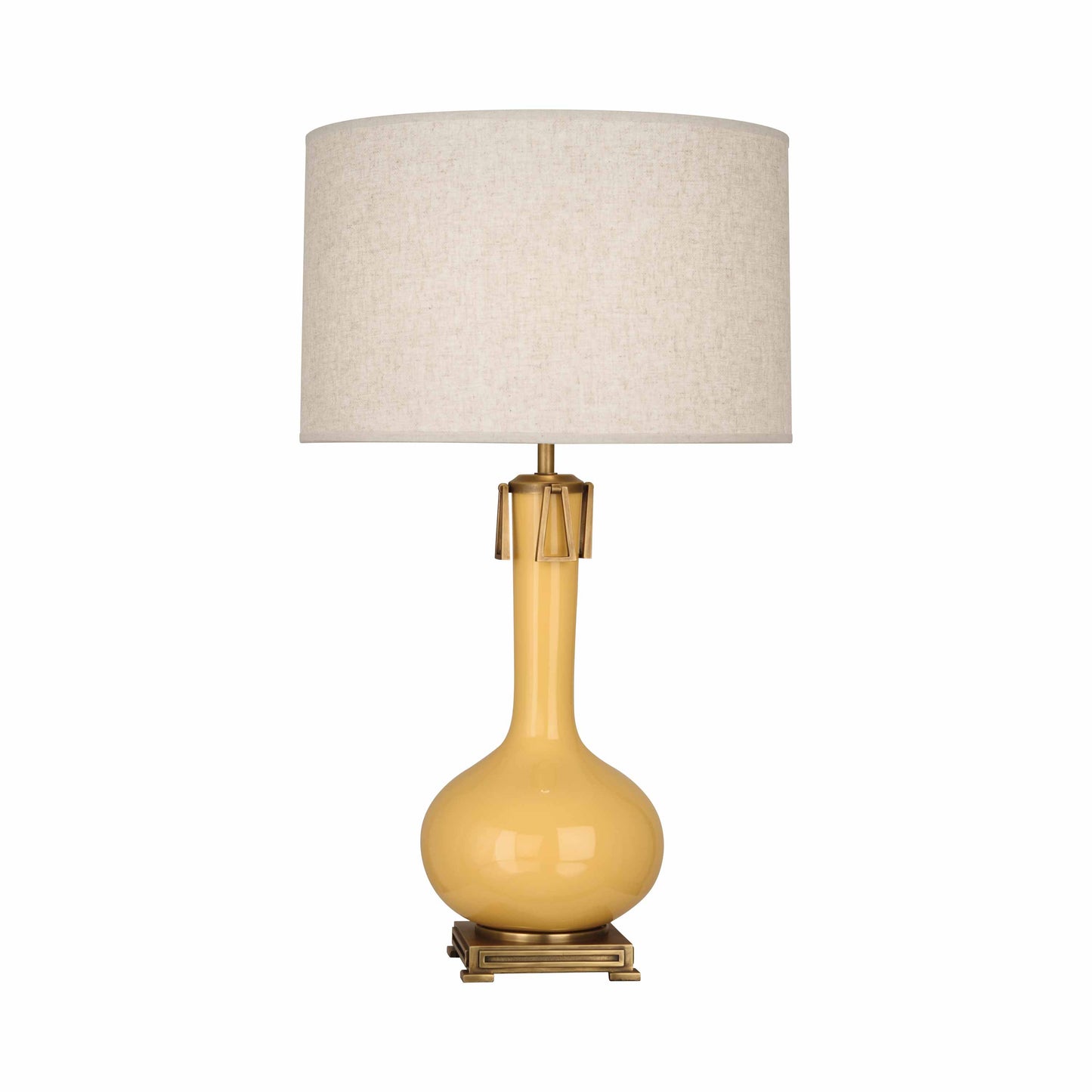 Athena Table Lamp in Sunset Yellow.