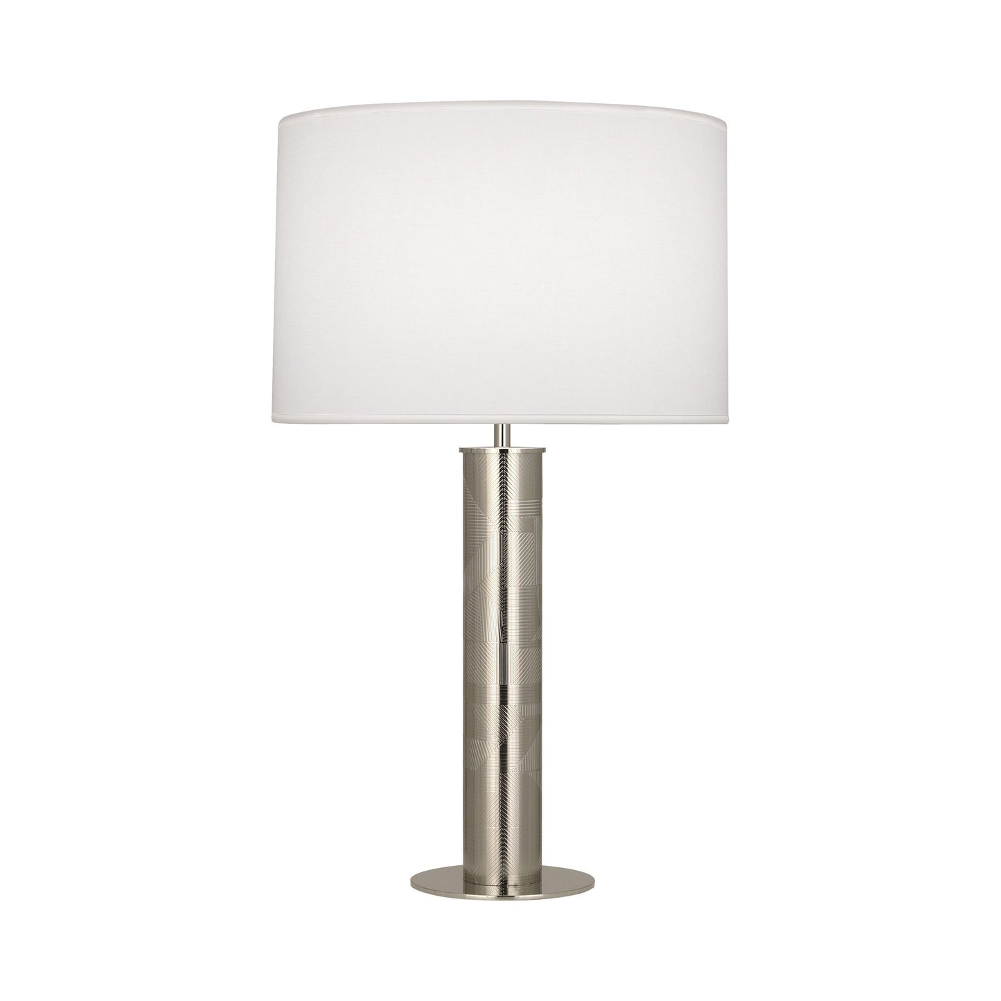 Brut Table Lamp in Polished Nickel.