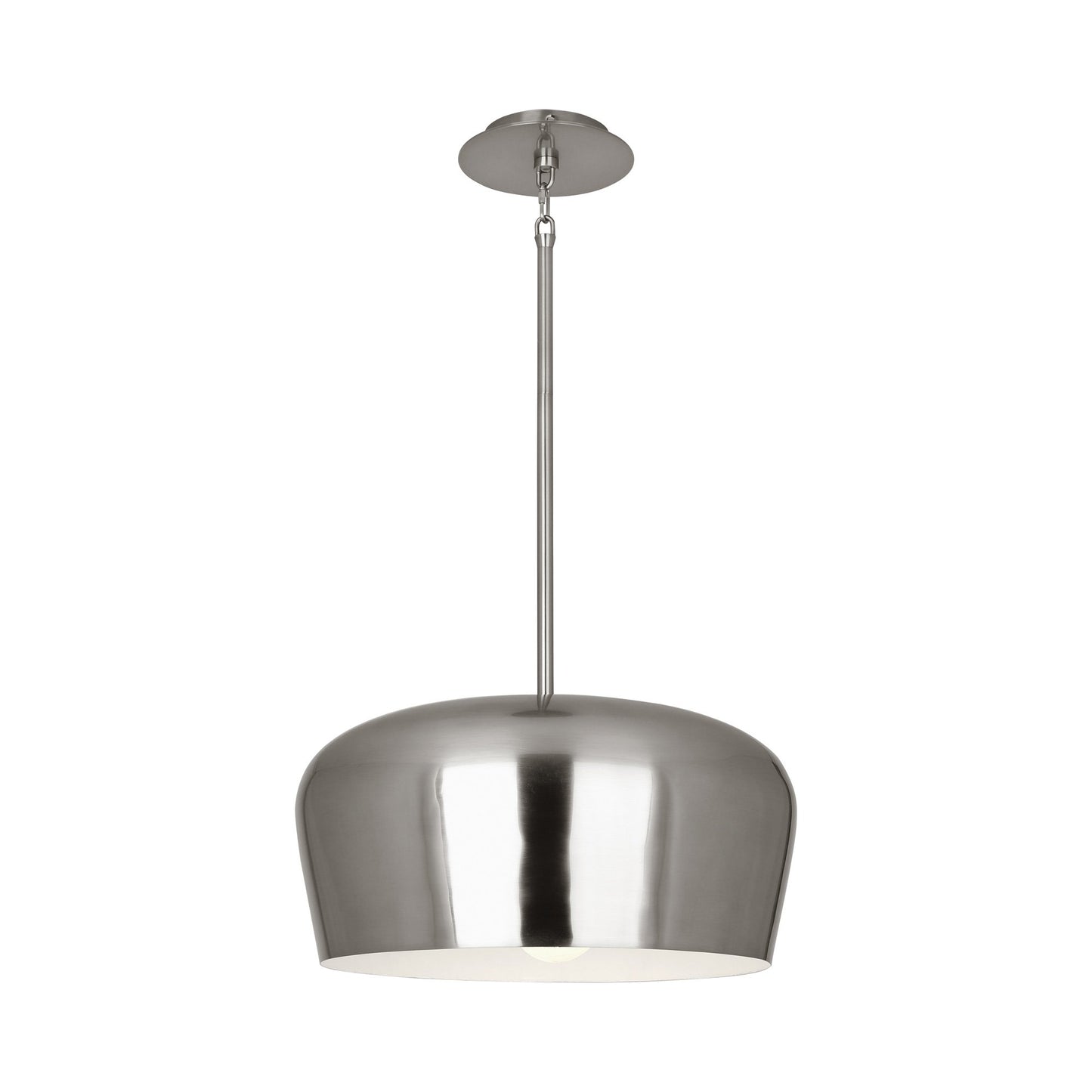 Bumper Pendant Light in Dark Antique Nickel.