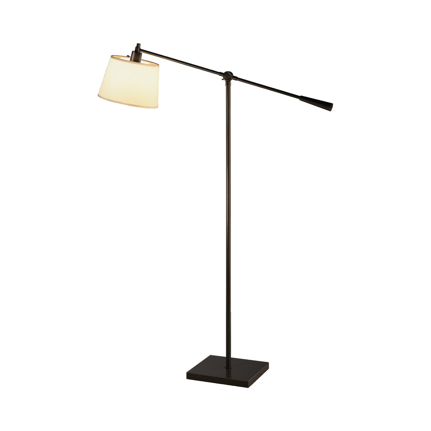 Real Simple Boom Floor Lamp in Deep Bronze.