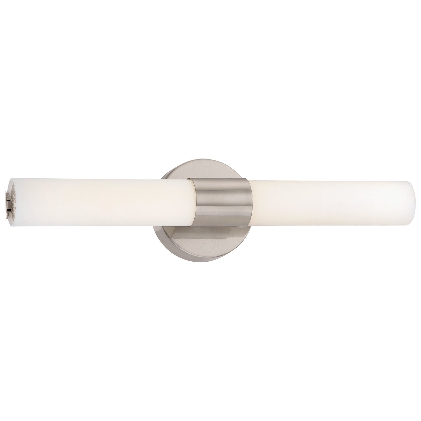 Saber II LED Bath Vanity Light in Brushed Nickel.