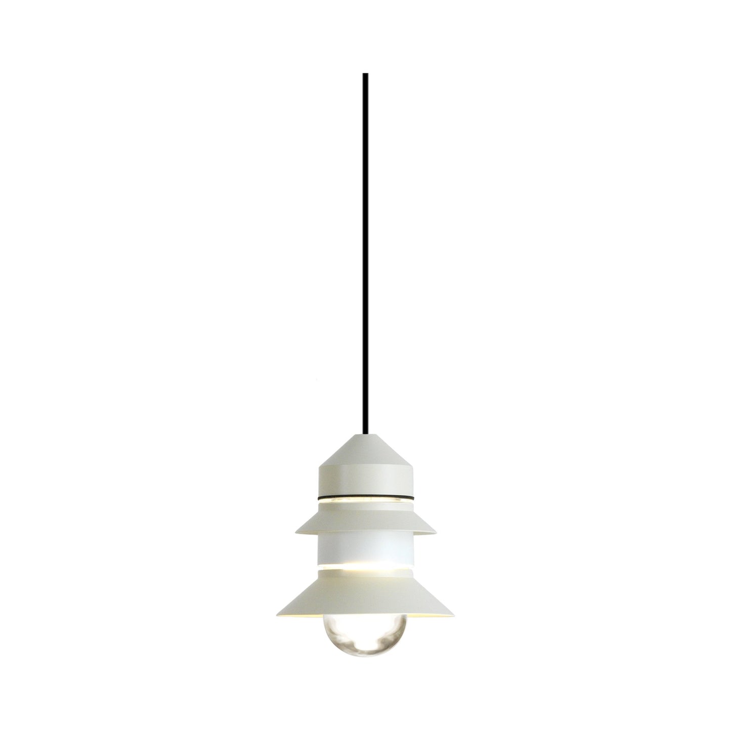 Santorini Indoor Pendant Light in Off White.