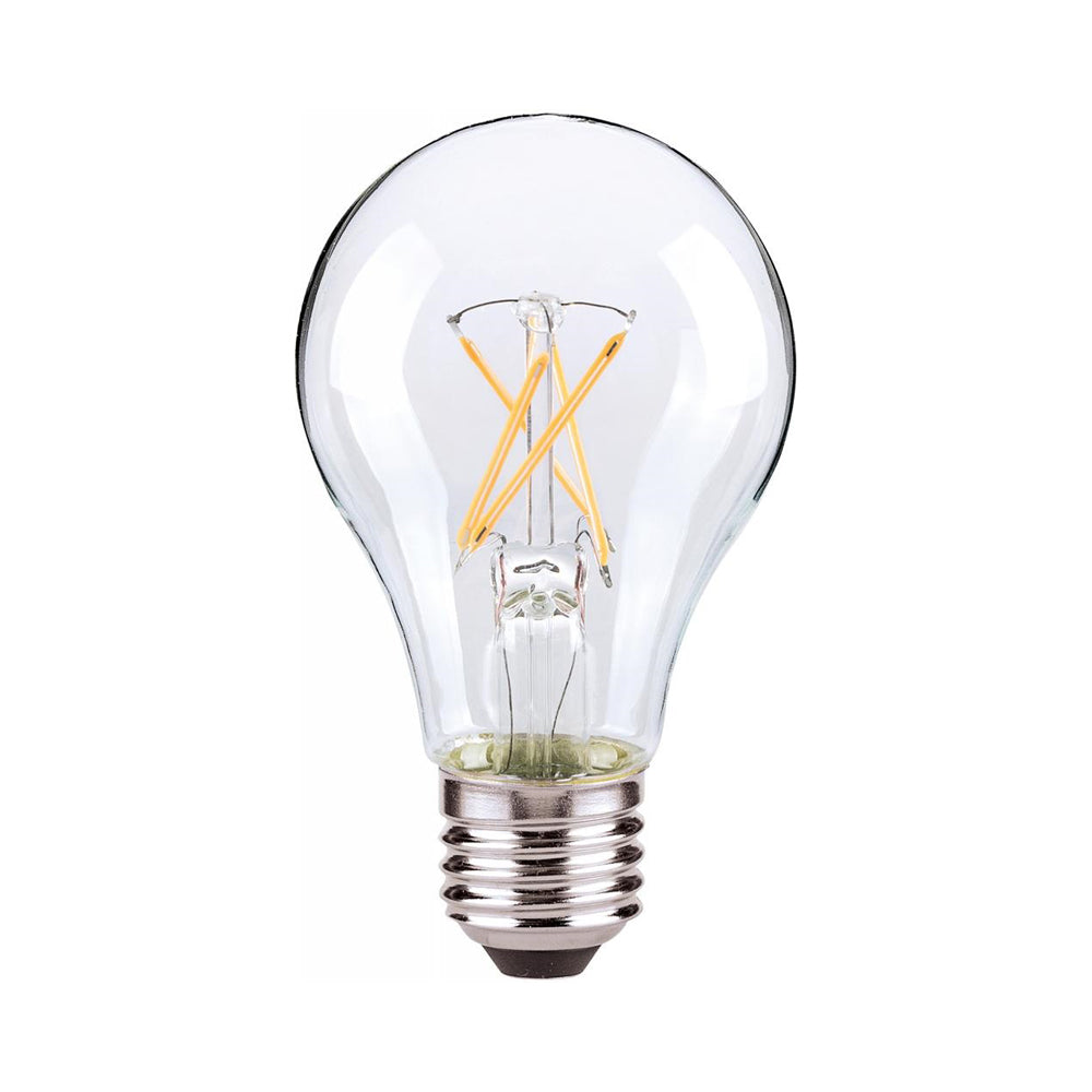 Medium Base A Type LED Bulb in Clear (8W/2700K).