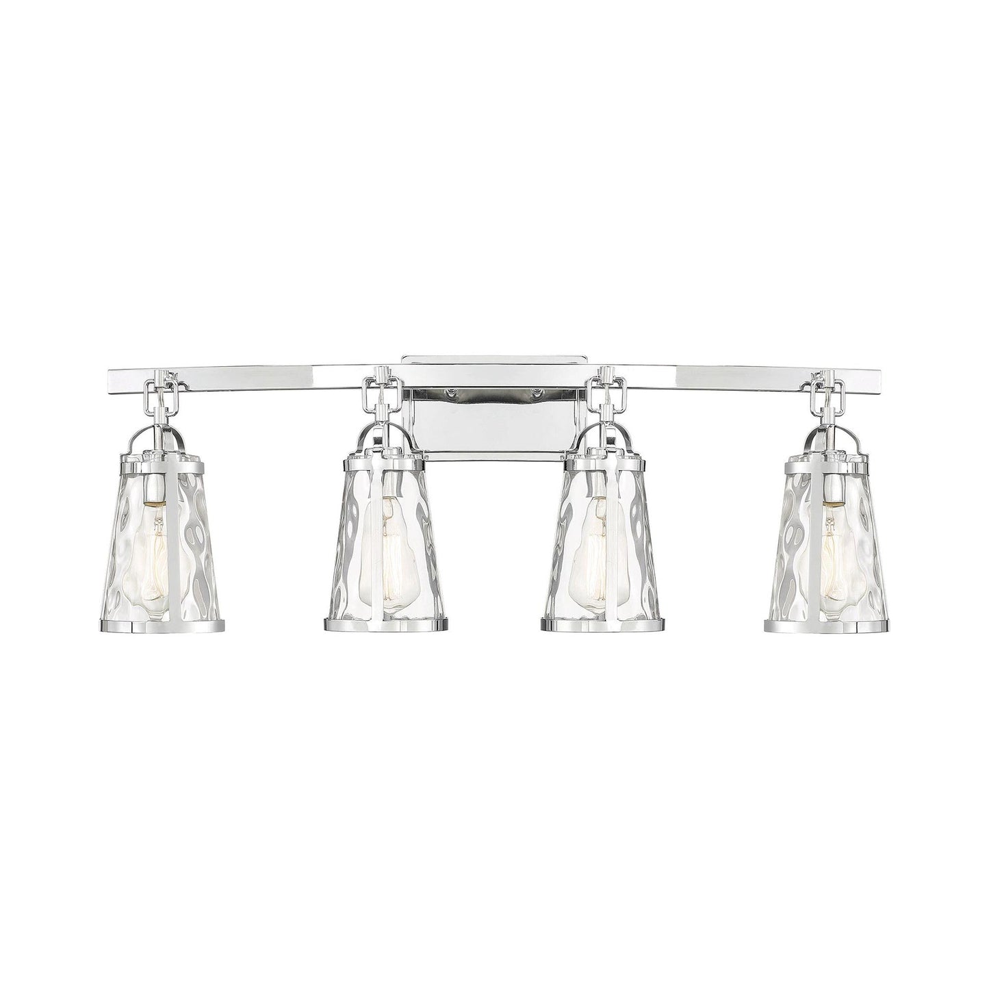 Albany Vanity Wall Light in Polished Chrome (4-Light).