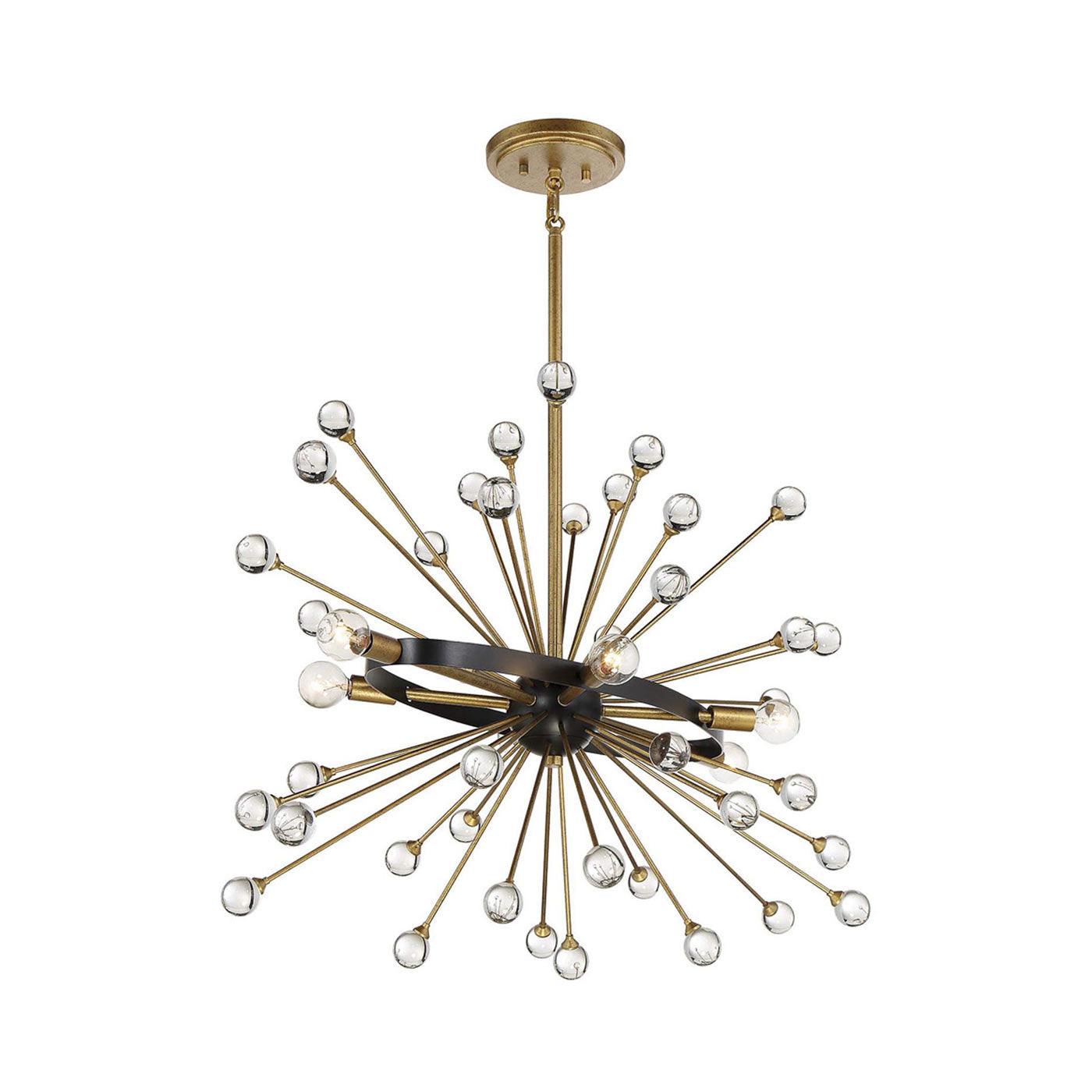 Ariel Oval Chandelier in Detail.