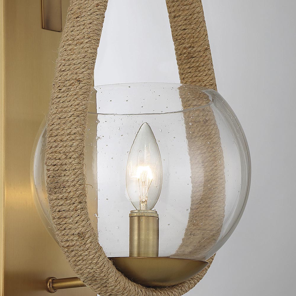 Ashe Wall Light in Detail.