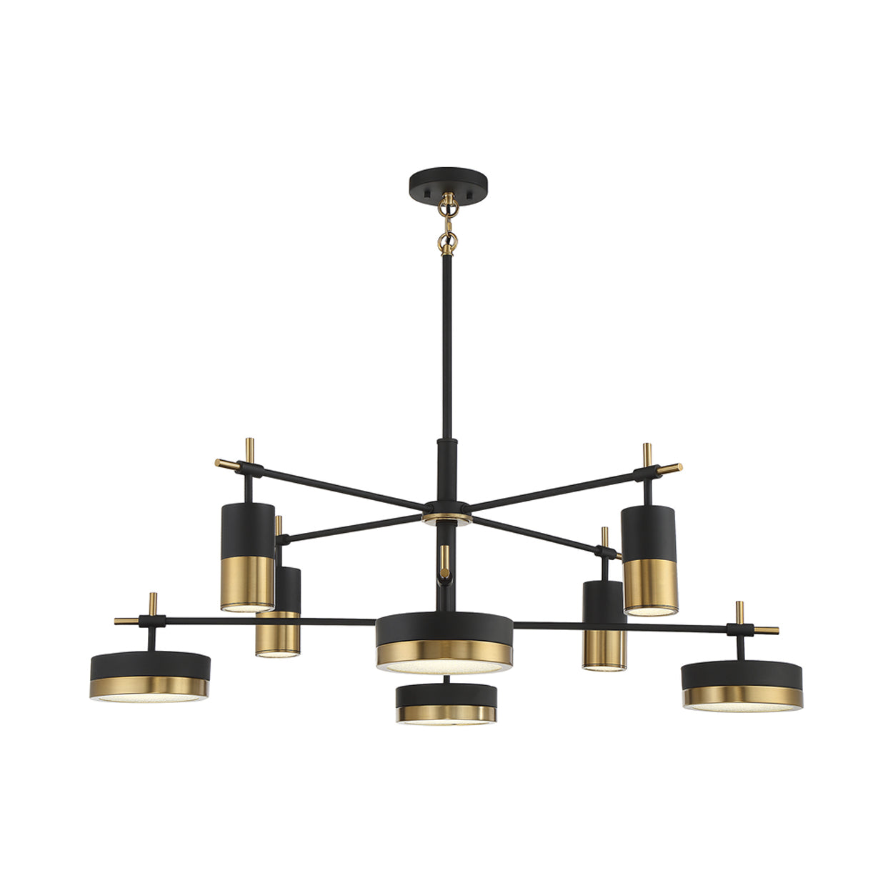 Ashor Mutli Tier LED Chandelier in Detail.