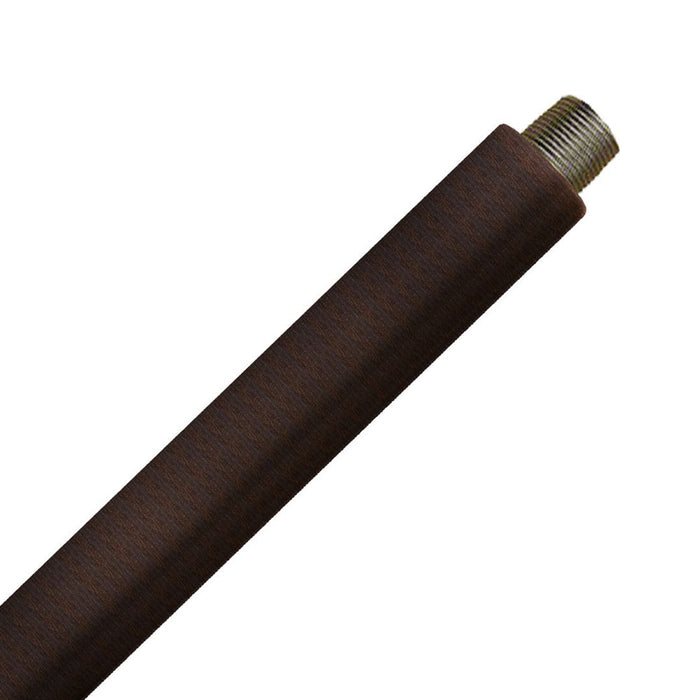 Savoy House Extension Downrod in Como Black with Gold.