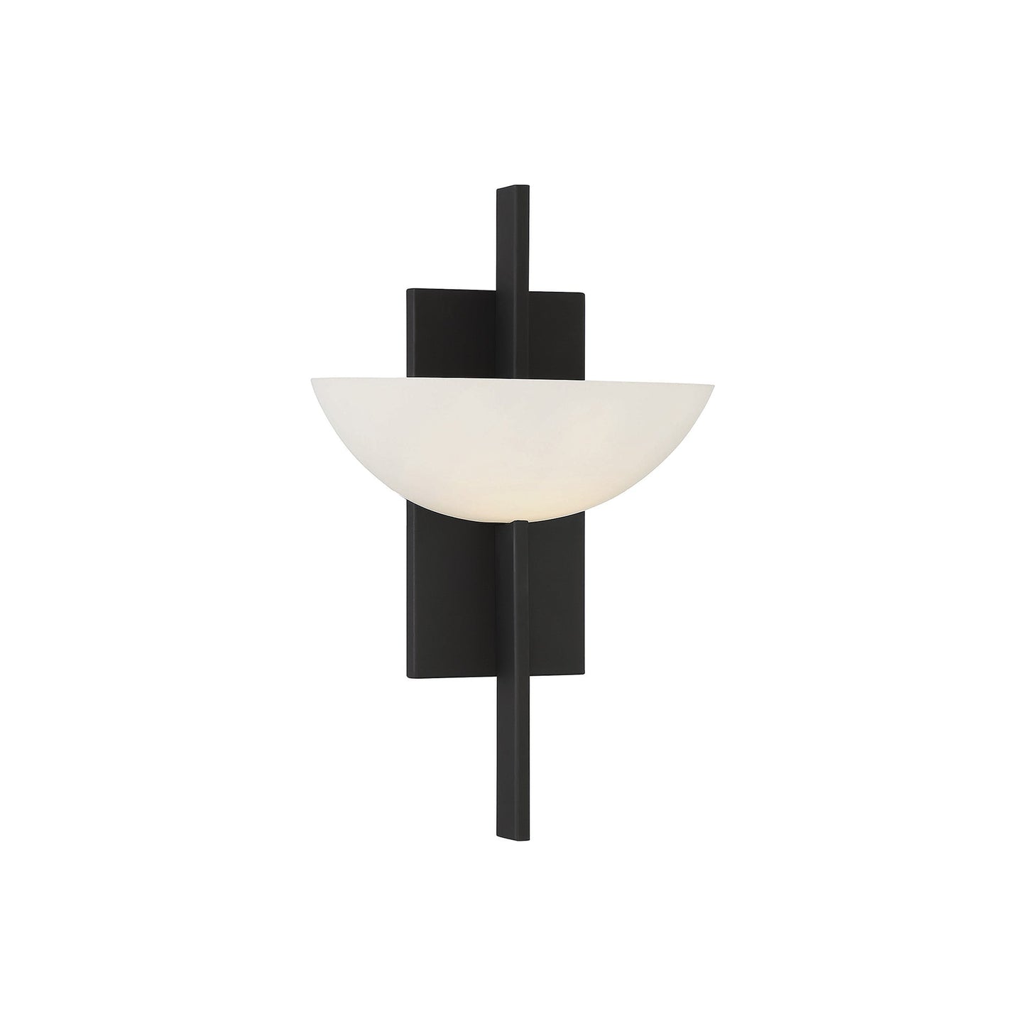 Fallon Wall Light in Matte Black.
