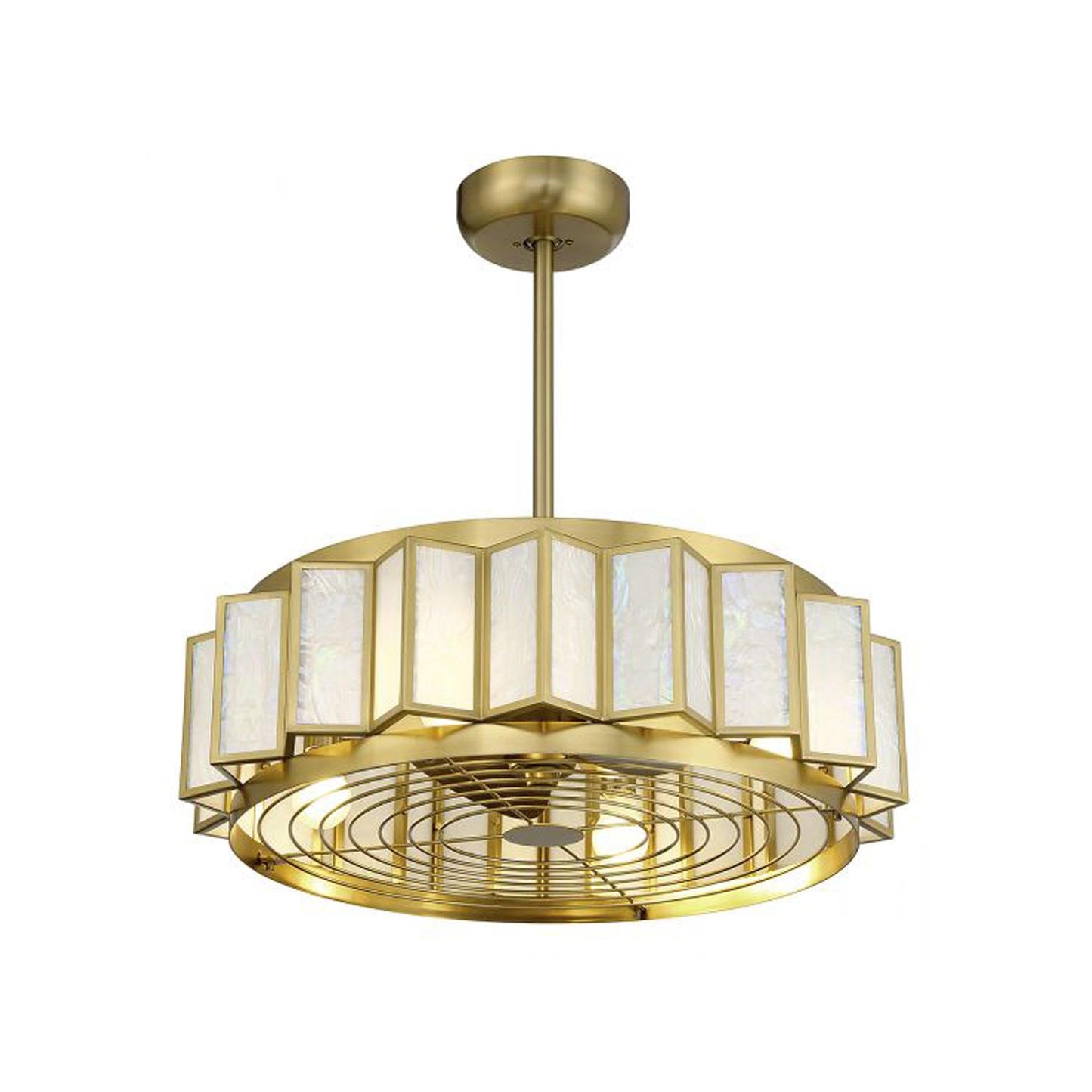 Gideon LED Fan D'Lier in Detail.