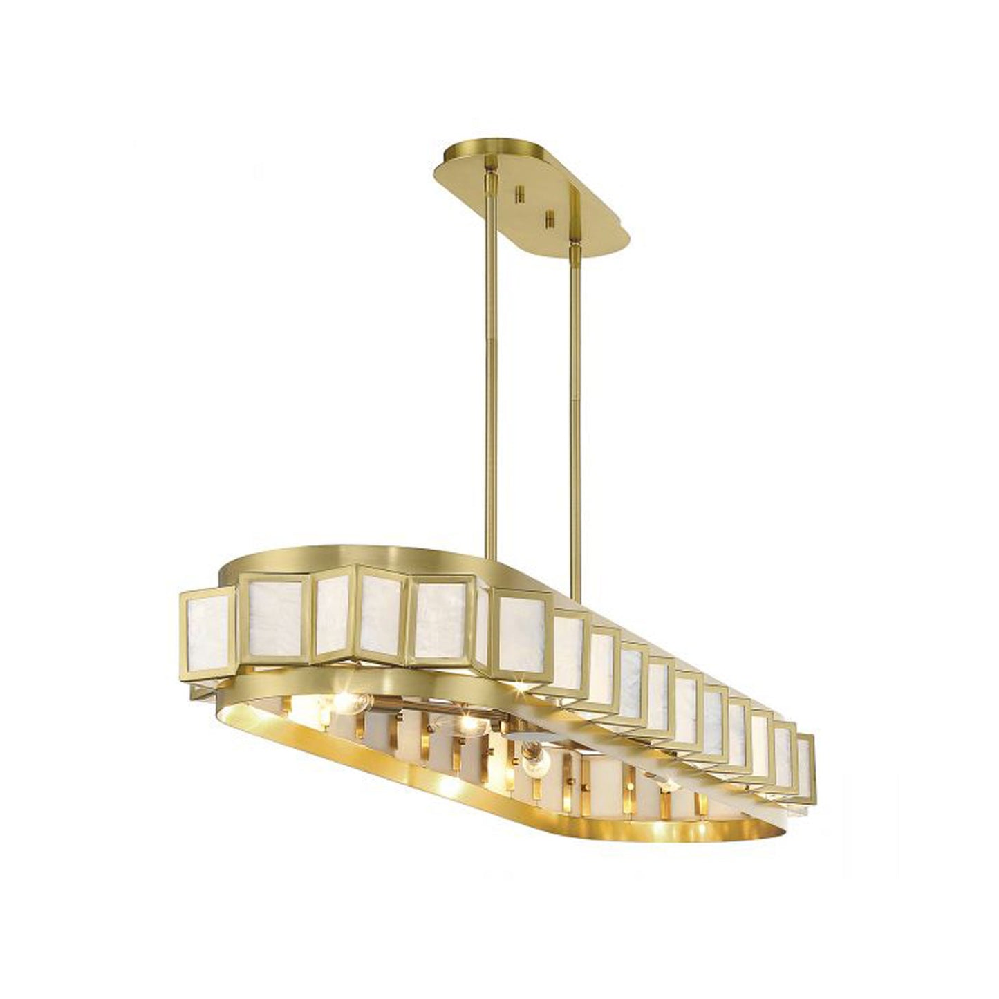 Gideon Linear Pendant Light in Detail.