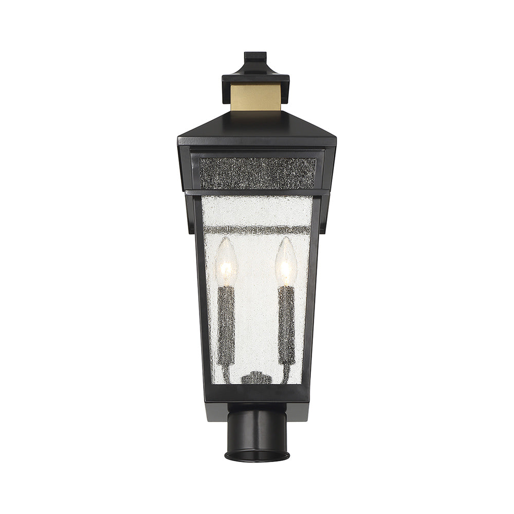 Kingsley Outdoor Post Light in Detail.