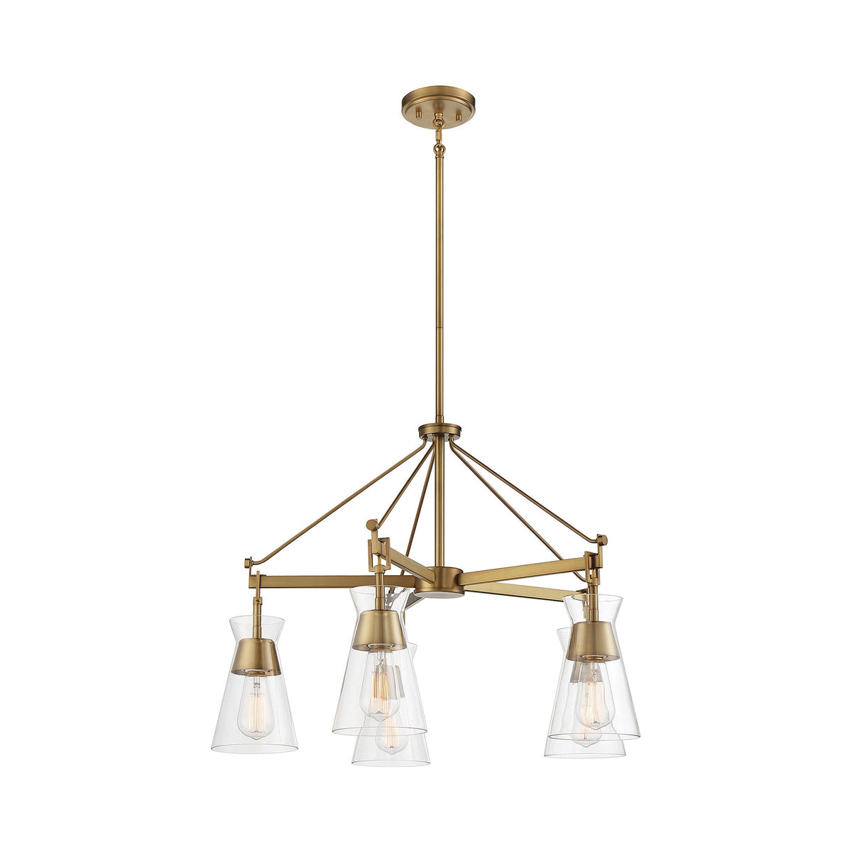 Lakewood Chandelier in Detail.