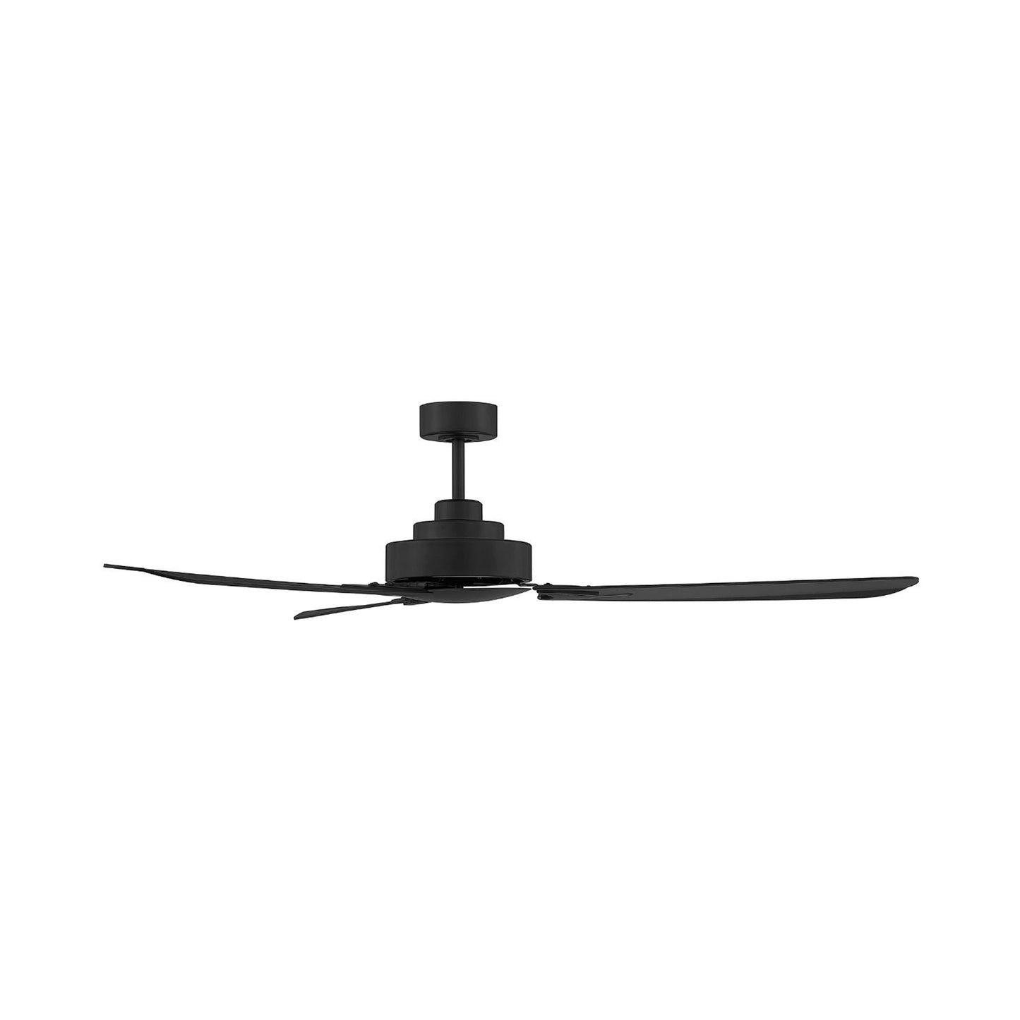 Meridian M2010 Ceiling Fan in Matte Black.