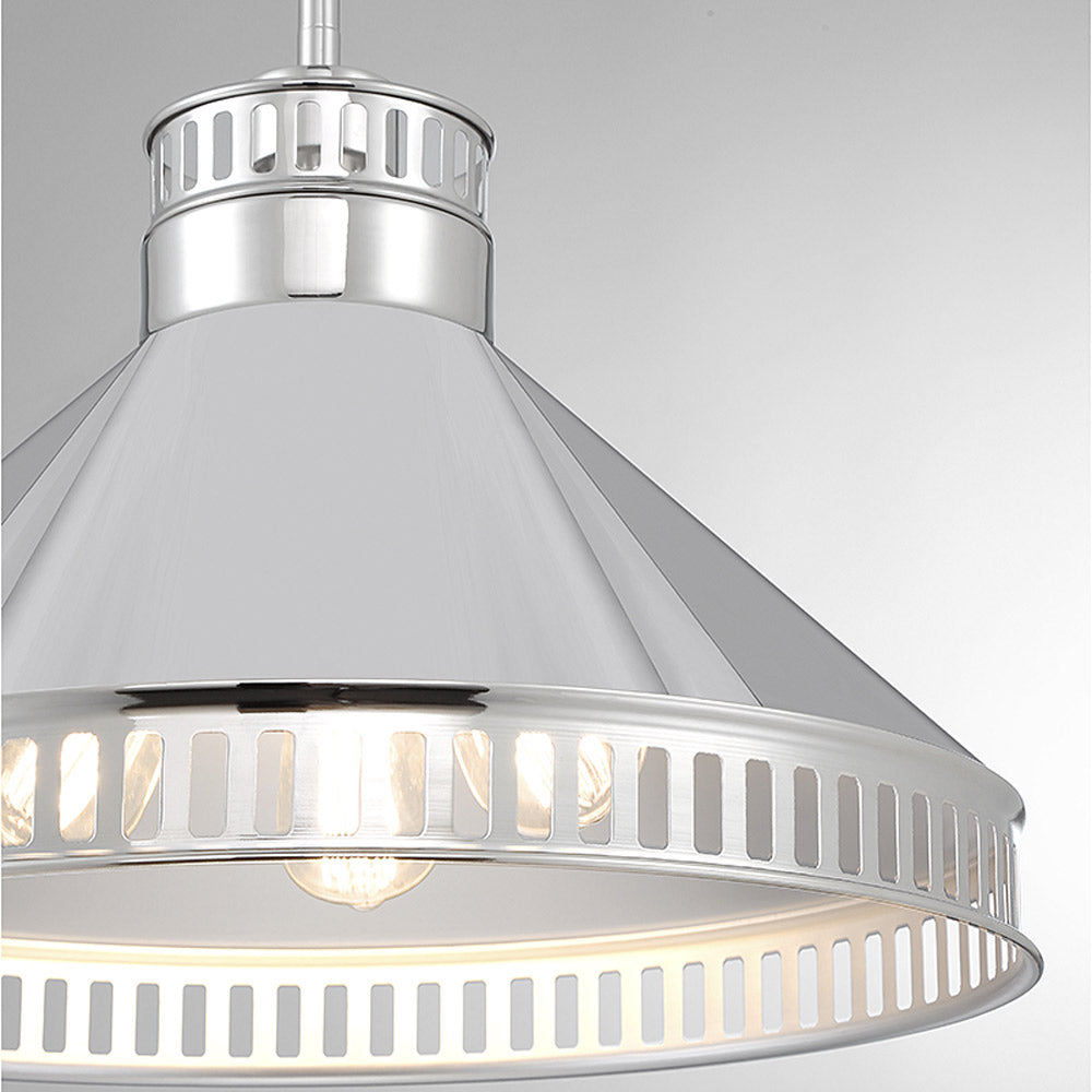 Seagram Pendant Light in detail.