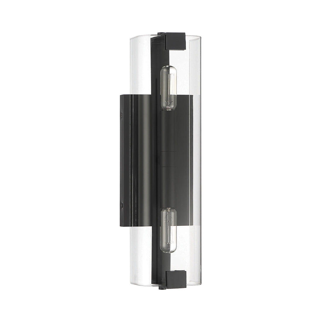 Winfield Wall Light in Matte Black.