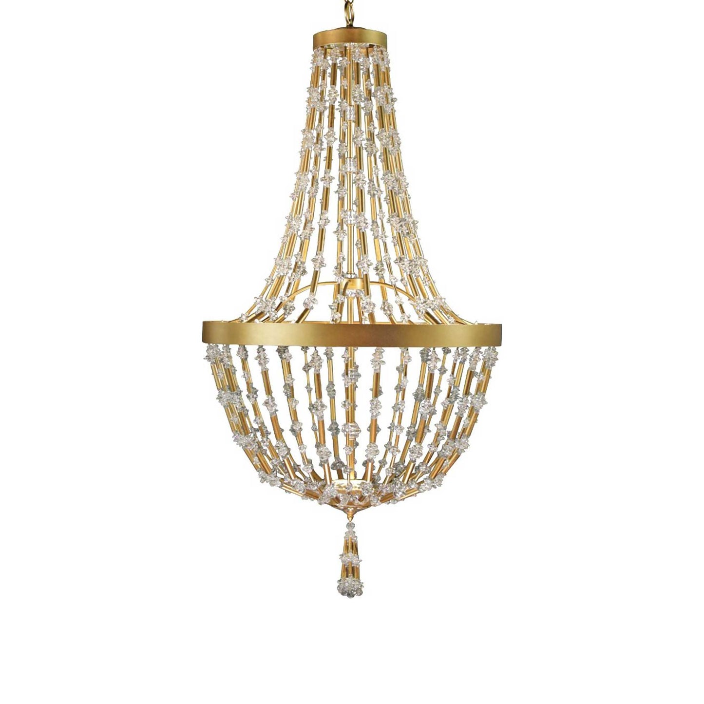 Bali LED Pendant Light in Heriloom Gold (Large).