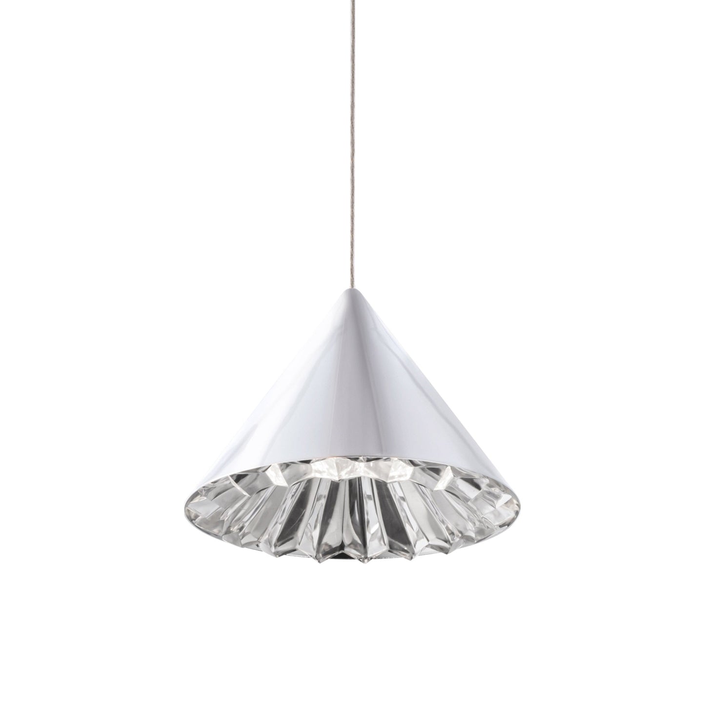 Primrose LED Mini Pendant Light in Chrome.