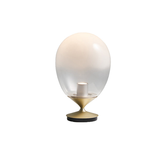 Mist LED Table Lamp in Champagne Gold (Large).