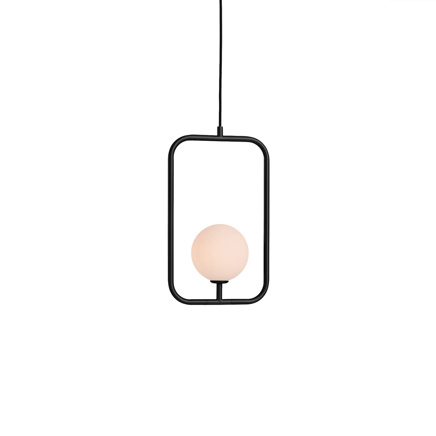 Sircle Pendant Light in Matt Black (Large).