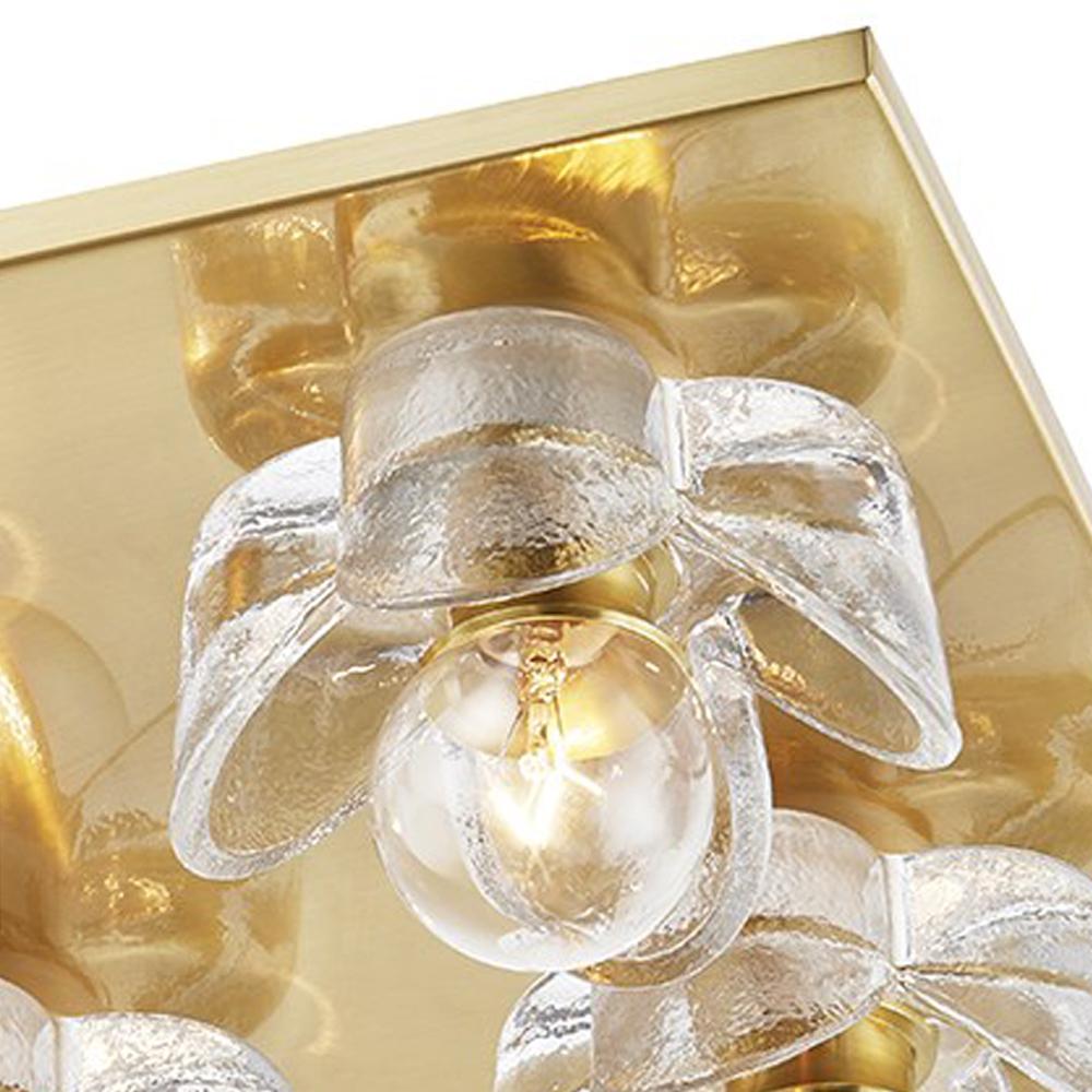 Shea Flush Mount Ceiling Light in Detail.