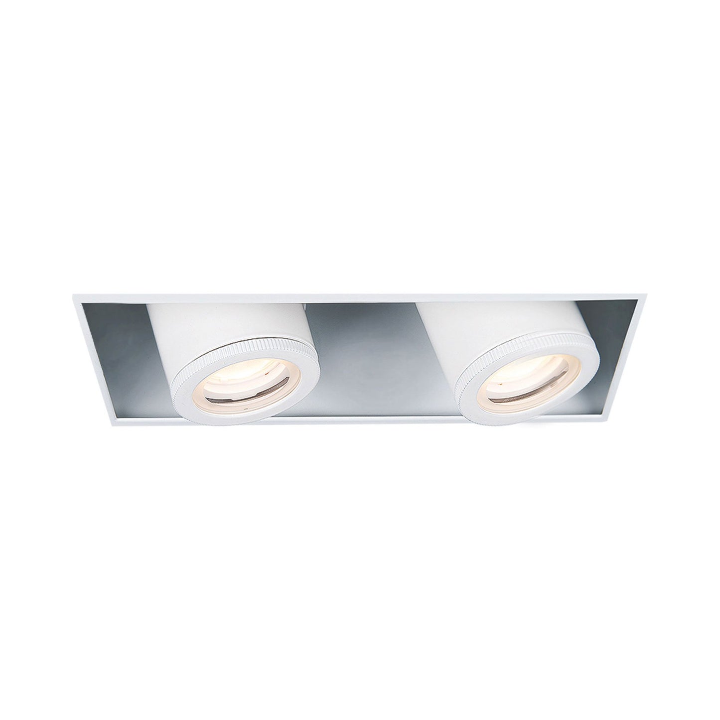 Silo Multiples 2 Light LED Recessed Trim in White (Trimless).