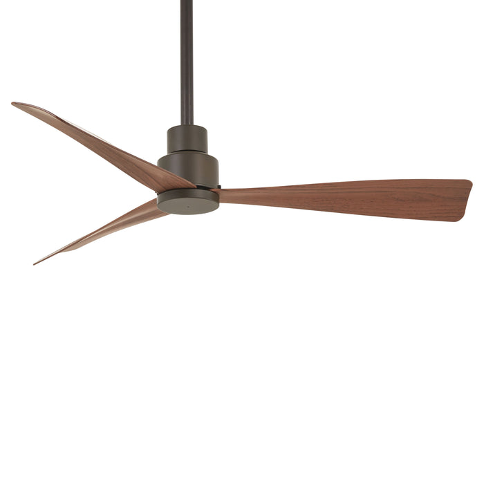 Simple Outdoor Ceiling Fan in Oil Rubbed Bronze (Small).