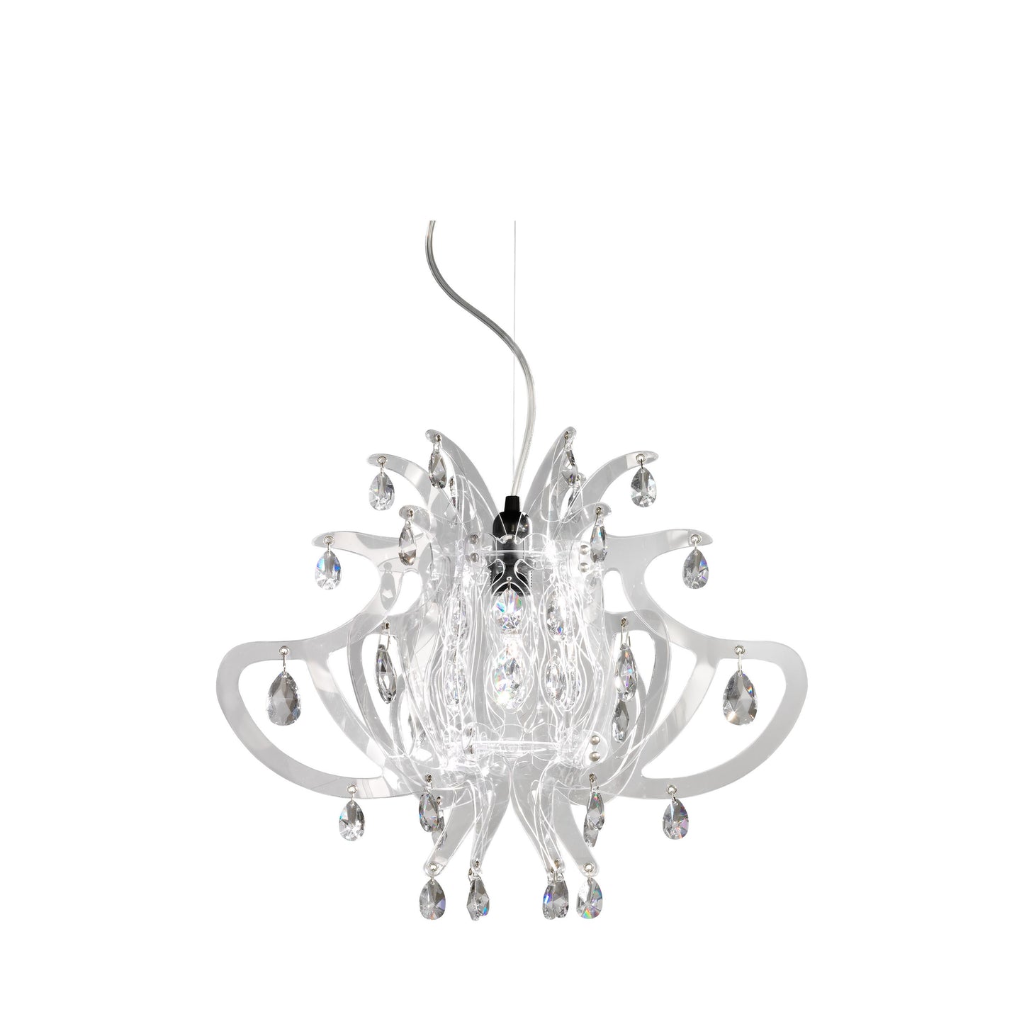 Lillibet Pendant Light in White (Large).