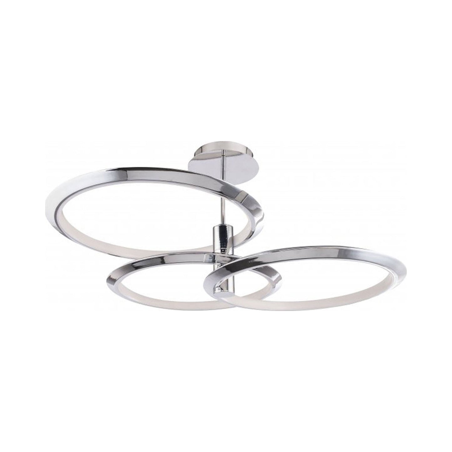 Solaris LED Pendant Light in Chrome.