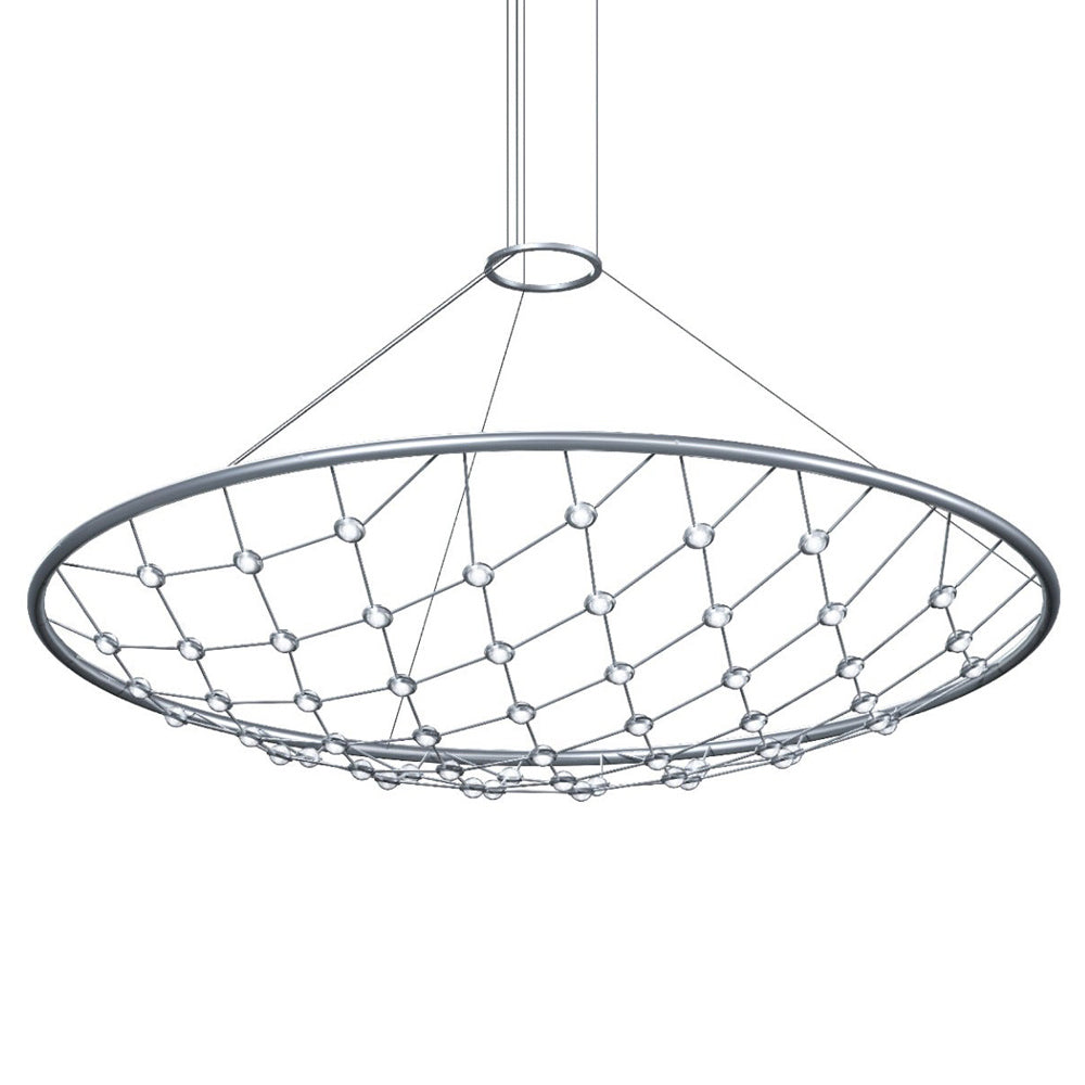 Constellation® Galaxy Matrix Round LED Pendant Light (60-Inch).