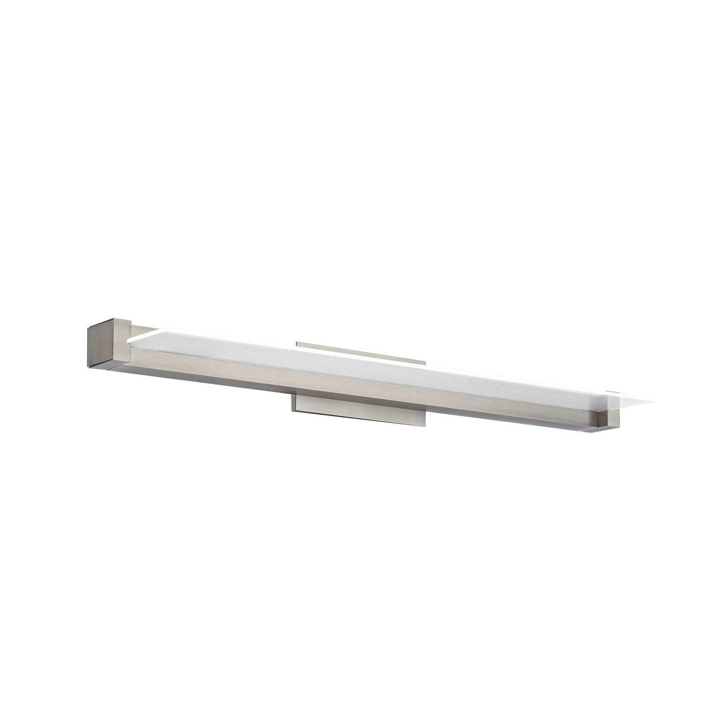 Spectre LED Bath Vanity Light in Brushed Nickel (Large).