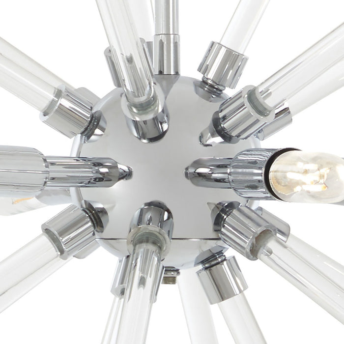 Spiked Pendant Light in Detail.