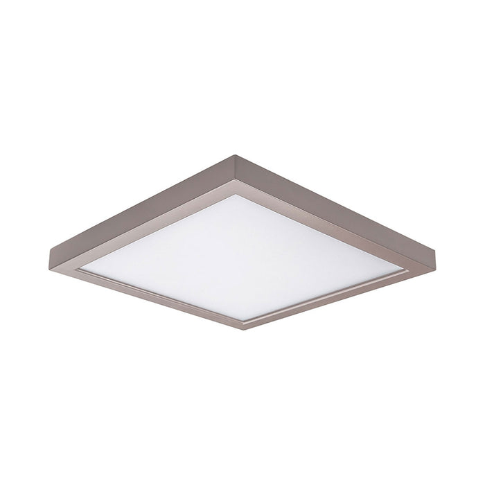 Square LED Ceiling/Wall Light in Nickel (Small).