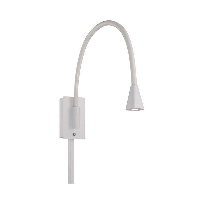 Stretch LED Adjustable Wall Light in White.