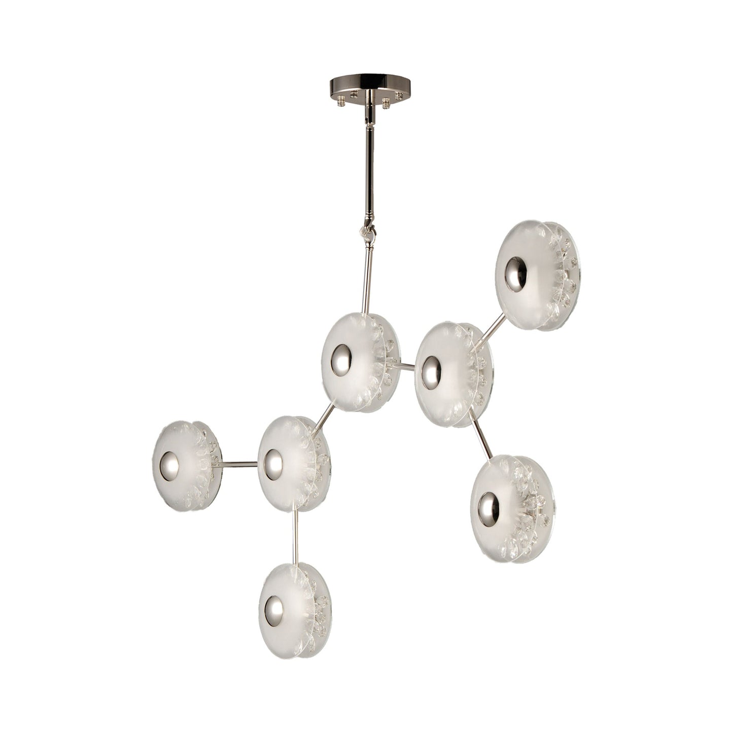 Peony LED Linear Pendant Light (14-Light).