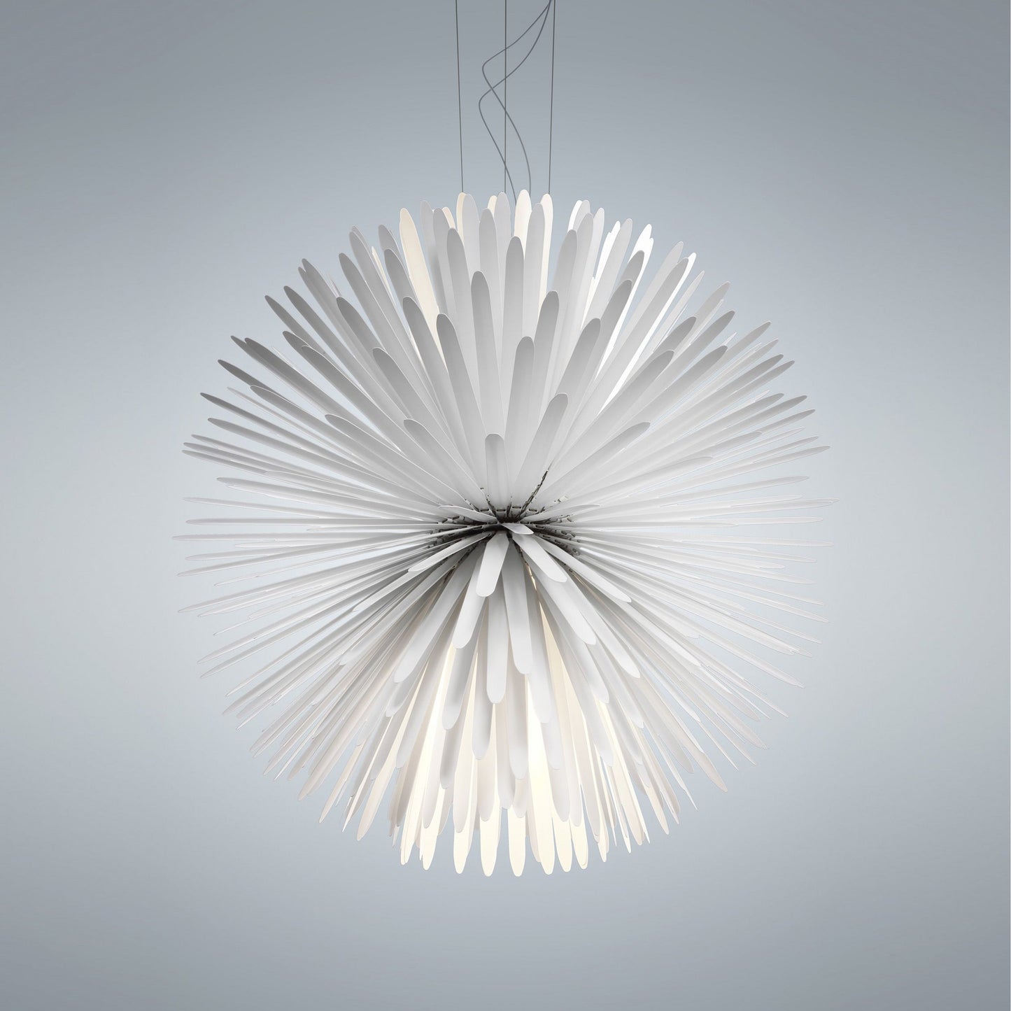 Sun-Light of Love LED Pendant Light in White.