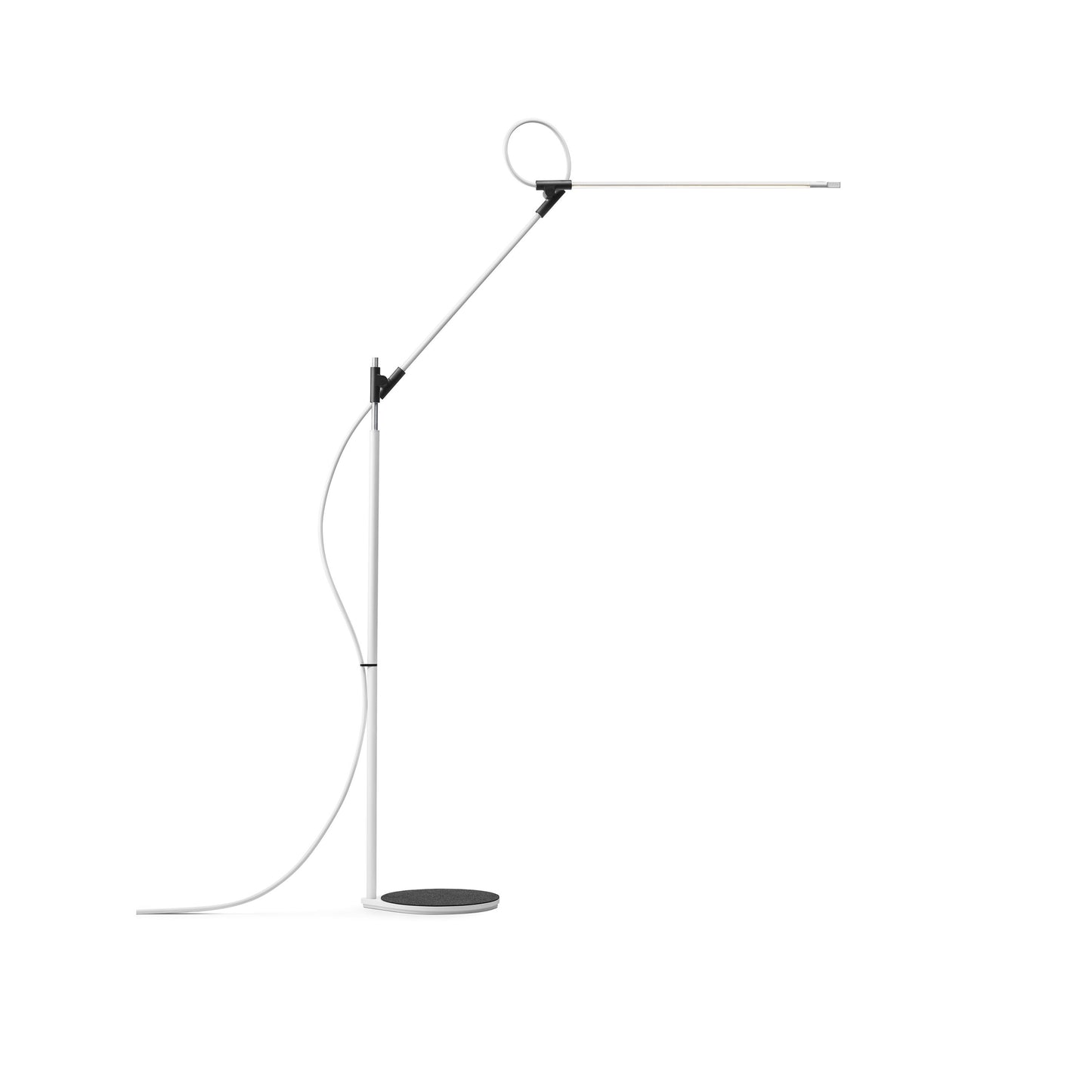 Superlight LED Floor Lamp in White.