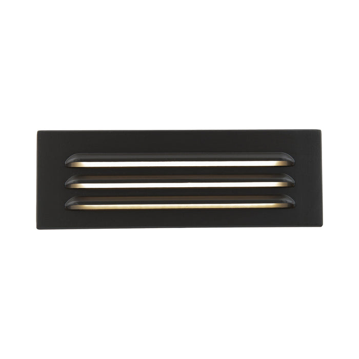 Surface Mounted LED Step Light in Bronze on Brass (Large).