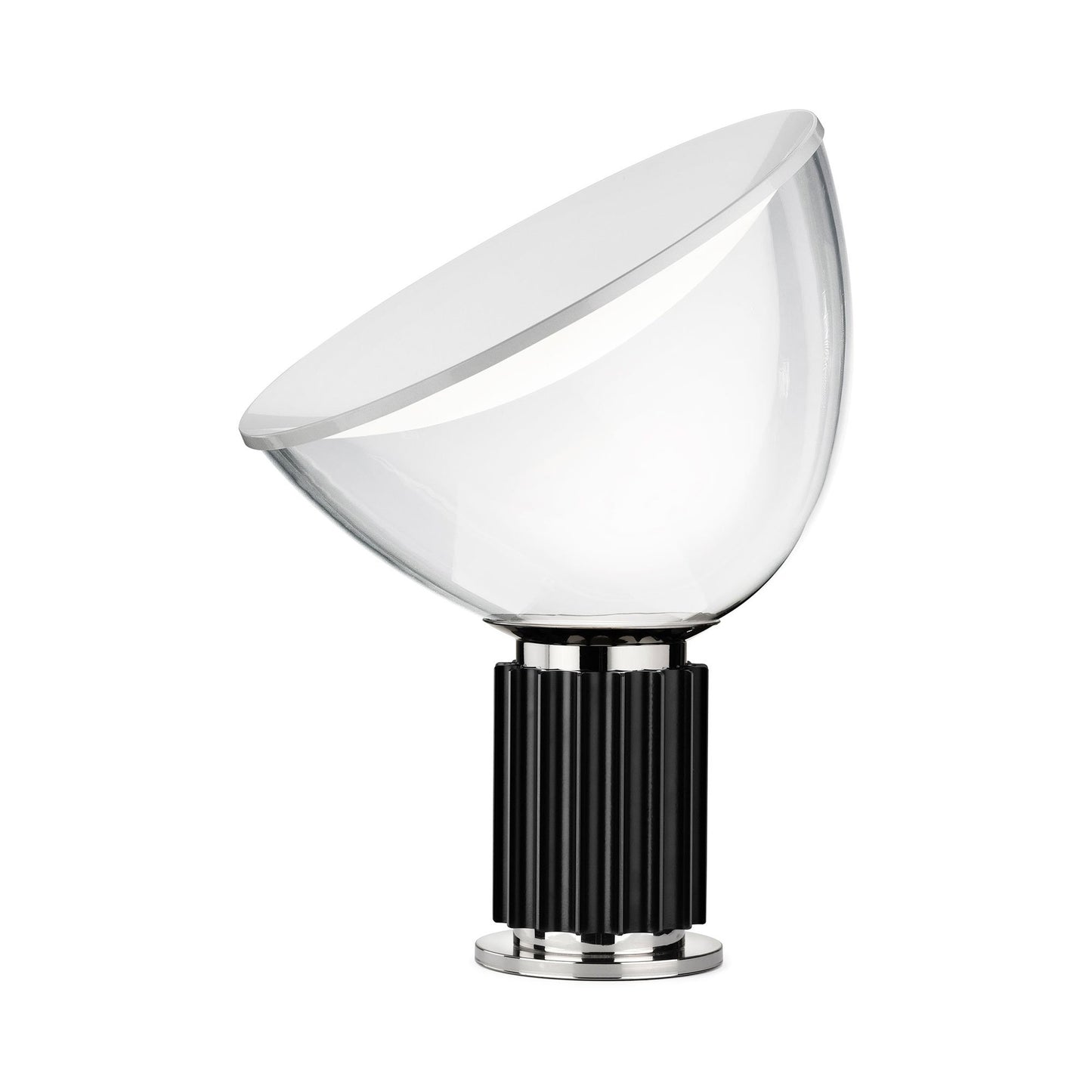 Taccia LED Table Lamp Large / Plastic / Black.